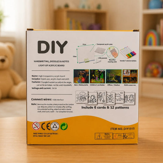 Magic Light-Up Drawing Board | Creative Activity For Kids