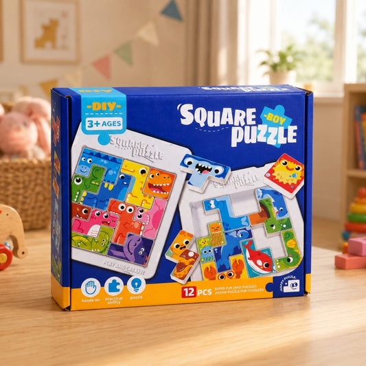 Creative Square Puzzle | Fun & Problem-Solving Toy
