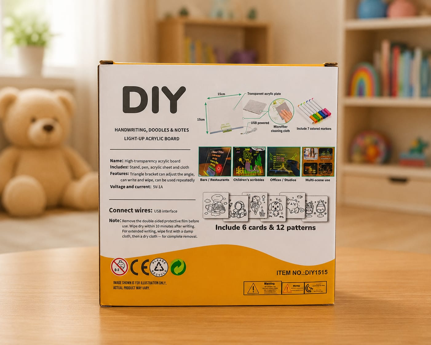 Magic Light-Up Drawing Board | Creative Activity For Kids