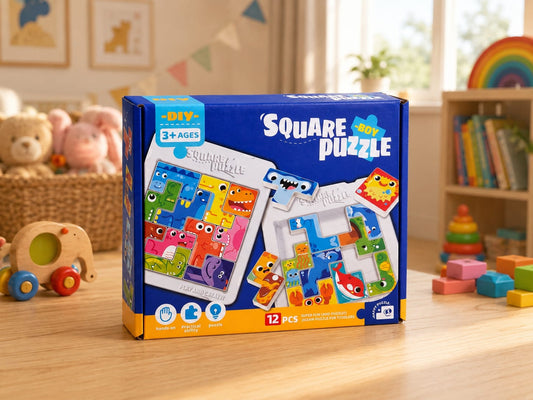 Creative Square Puzzle | Fun & Problem-Solving Toy