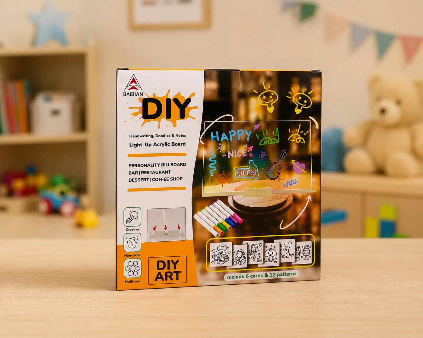 Magic Light-Up Drawing Board | Creative Activity For Kids