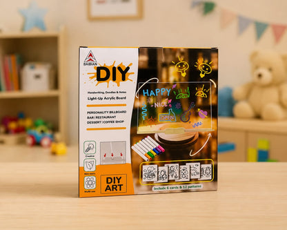 Magic Light-Up Drawing Board | Creative Activity For Kids