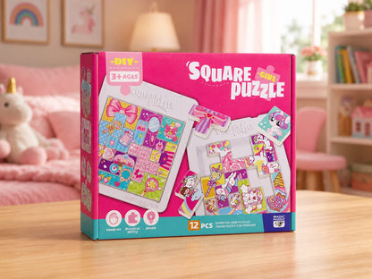 Creative Square Puzzle | Fun & Problem-Solving Toy
